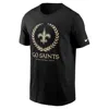 Nike New Orleans Saints Local Essential  Men's Nfl T-shirt In Black