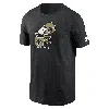 Nike New Orleans Saints Rewind Logo Essential  Men's Nfl T-shirt In Black