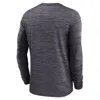 Nike New Orleans Saints Sideline Team Issue Velocity  Men's Dri-fit Nfl Long-sleeve T-shirt