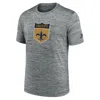 Nike Men's Gray New Orleans Saints Velocity Alternate Logo Performance T-shirt In Grey