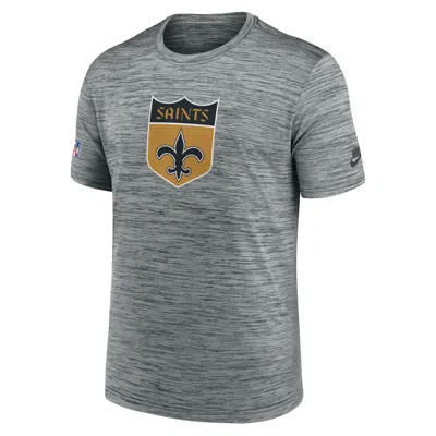 NIKE NEW ORLEANS SAINTS SIDELINE VELOCITY  MEN'S DRI-FIT NFL T-SHIRT,1015767376