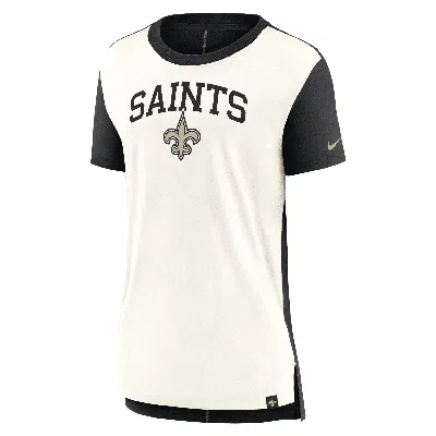 Nike New Orleans Saints  Women's Nfl T-shirt In Black