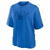 Nike New York Giants Arch Boxy  Women's Nfl T-shirt