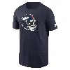 Nike New York Giants Rewind Logo Essential  Men's Nfl T-shirt In Blue