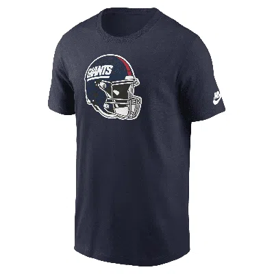 Nike New York Giants Rewind Logo Essential  Men's Nfl T-shirt In Blue