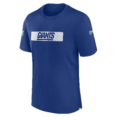 NIKE NEW YORK GIANTS SIDELINE PLAYER  MEN'S DRI-FIT NFL T-SHIRT,1015767593