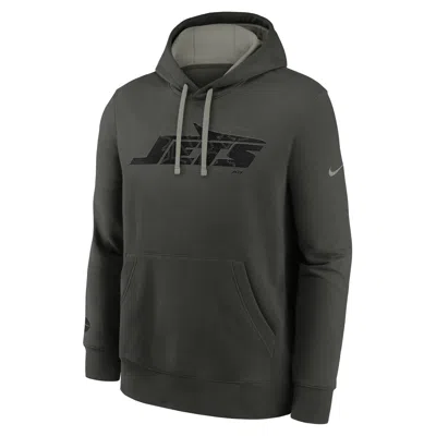 Nike New York Jets Rivalries Collection Club  Men's Nfl Pullover Hoodie In Multi