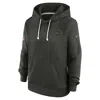Nike New York Jets Rivalries Collection Sideline  Women's Dri-fit Nfl Pullover Hoodie In Green
