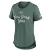 Nike New York Jets Script  Women's Nfl T-shirt In Green