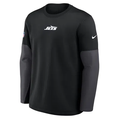 Nike Black Baltimore Ravens Sideline Scripted To Win Performance Long Sleeve T-shirt