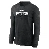 Nike Black New York Jets Sideline Performance Long Sleeve T-shirt