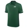 Nike Green New York Jets Sideline Victory Stripe Performance Polo