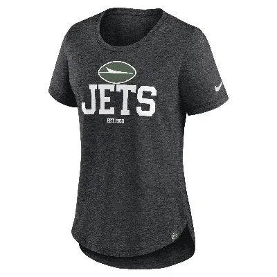 Nike New York Jets  Women's Nfl T-shirt In Black