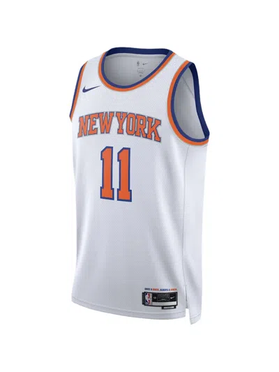 Nike New York Knicks Association Edition Tank Top In White