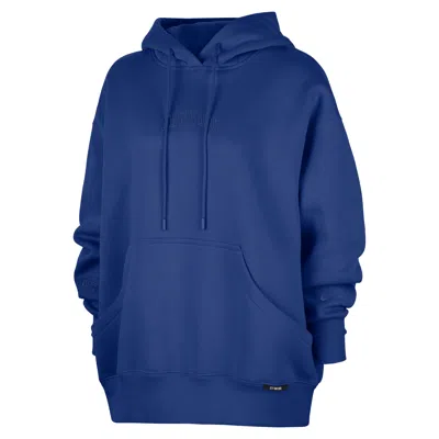 Nike New York Knicks City Edition  Women's Nba Phoenix Fleece Premium Hoodie In Blue