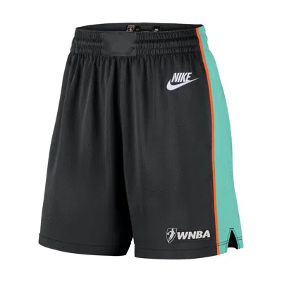 Nike New York Liberty Court Origins  Women's Dri-fit Victory Knee-length Shorts In Black