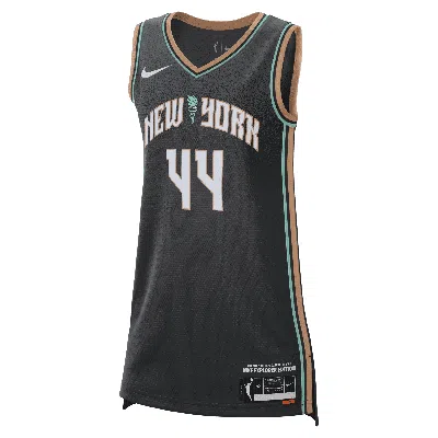 Nike New York Liberty Explorer Edition  Women's Dri-fit Wnba Victory Jersey In Black