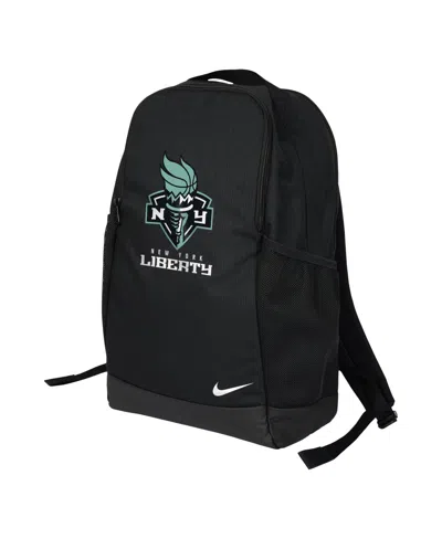 Nike New York Liberty Gym Backpack With Laptop Sleeve In Black