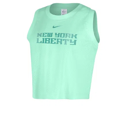 Nike New York Liberty  Women's Wnba Mesh Tank Top In Green