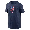 Nike New York Mets Americana  Men's Mlb T-shirt In Blue