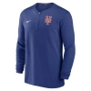 Nike Men's  Royal New York Mets Authentic Collection Game Time Performance Quarter-zip Top In Blue