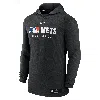 Nike New York Mets Authentic Collection  Men's Dri-fit Mlb Pullover Hoodie In Black