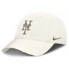 Nike New York Mets Club  Men's Mlb Adjustable Hat In White
