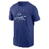 Nike Royal New York Mets Home Team Athletic Arch T-shirt In Blue