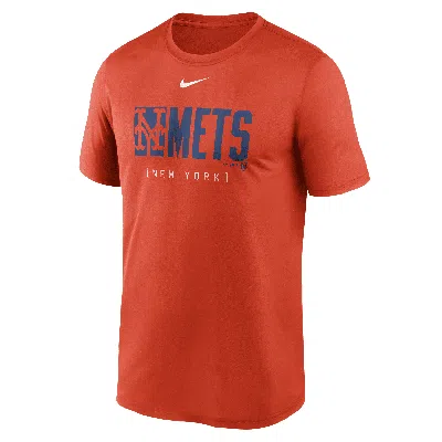 Nike New York Mets Knockout Legend  Men's Dri-fit Mlb T-shirt In Orange
