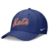 Nike New York Mets Primetime Swoosh  Men's Dri-fit Mlb Hat In Blue