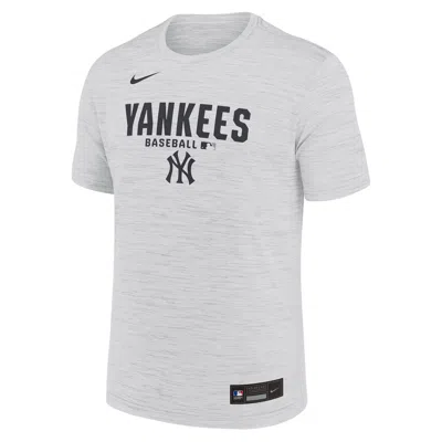 Nike New York Yankees Authentic Collection  Men's Dri-fit Mlb T-shirt In Gray