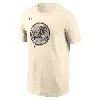 Nike Cream New York Yankees Camo Logo T-shirt In Gold