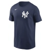 Nike Big Boys And Girls Navy Minnesota Twins 2024 City Connect Wordmark T-shirt In Blue