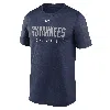 Nike New York Yankees Knockout Legend  Men's Dri-fit Mlb T-shirt In Blue