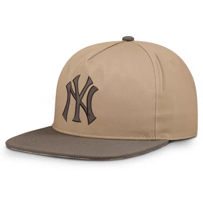 Nike New York Yankees Statement  Men's Mlb Adjustable Hat In Brown