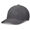 Nike New York Yankees Swoosh  Men's Dri-fit Mlb Hat In Grey