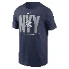 Nike New York Yankees Team Scoreboard  Men's Mlb T-shirt In Navy