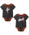 Nike Newborn 2-pack Gray San Francisco Giants 2025 City Connect Bodysuit