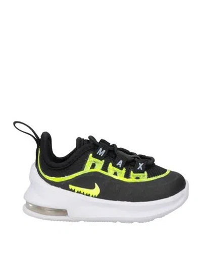 Nike Babies'  Newborn Boy Sneakers Black Size 2c Textile Fibers, Rubber