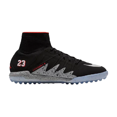 Pre-owned Nike Neymar X Air Jordan X Hypervenomx Proximo Gs 'metallic' In Black