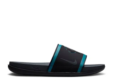 Nike Nfl X  Offcourt Slide 'jacksonville Jaguars' In Black