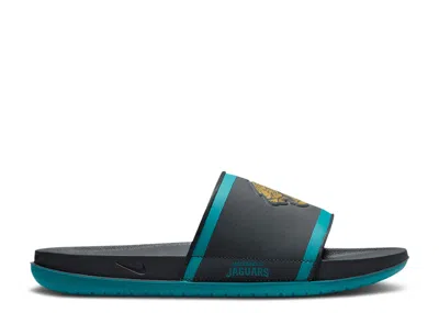 Nike Nfl X  Offcourt Slide 'jacksonville Jaguars' In Black