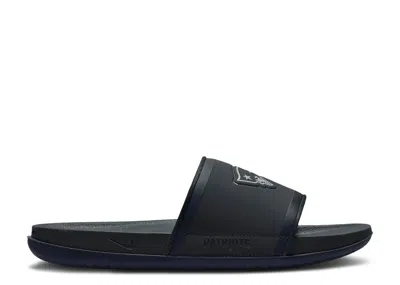 Nike Nfl X  Offcourt Slide 'new England Patriots' In Black