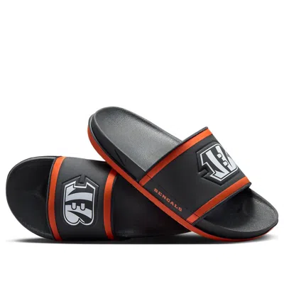 Nike Nfl X Offcourt Slide 'cincinnati Bengals' In Black