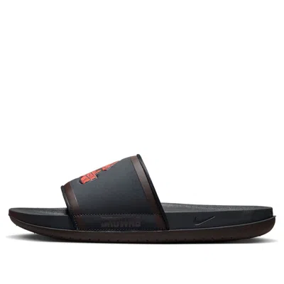 Nike Nfl X Offcourt Slide 'cleveland Browns 2023' In Black