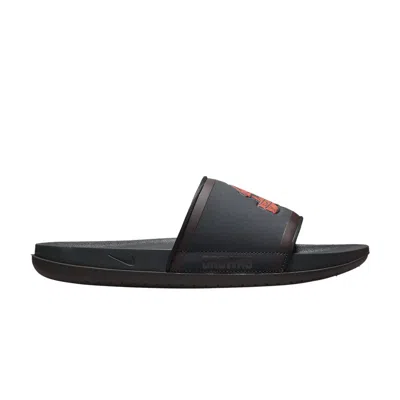 Pre-owned Nike Nfl X Offcourt Slide 'cleveland Browns 2023' In Black