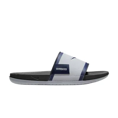 Pre-owned Nike Nfl X Offcourt Slide 'dallas Cowboys' 2024 | Grey | Men's Size 10