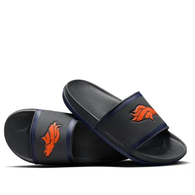 Nike Nfl X Offcourt Slide 'denver Broncos' In Black