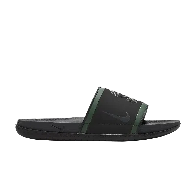 Pre-owned Nike Nfl X Offcourt Slide 'green Bay Packers 2022' In Black