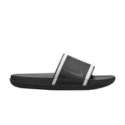Pre-owned Nike Nfl X Offcourt Slide 'las Vegas Raiders 2022' In Black